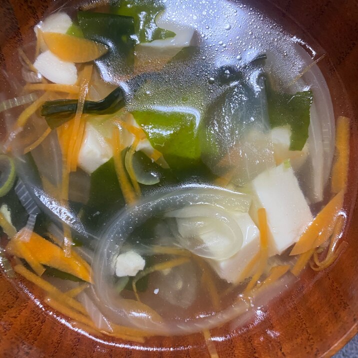 豆腐ワカメ♪中華スープ